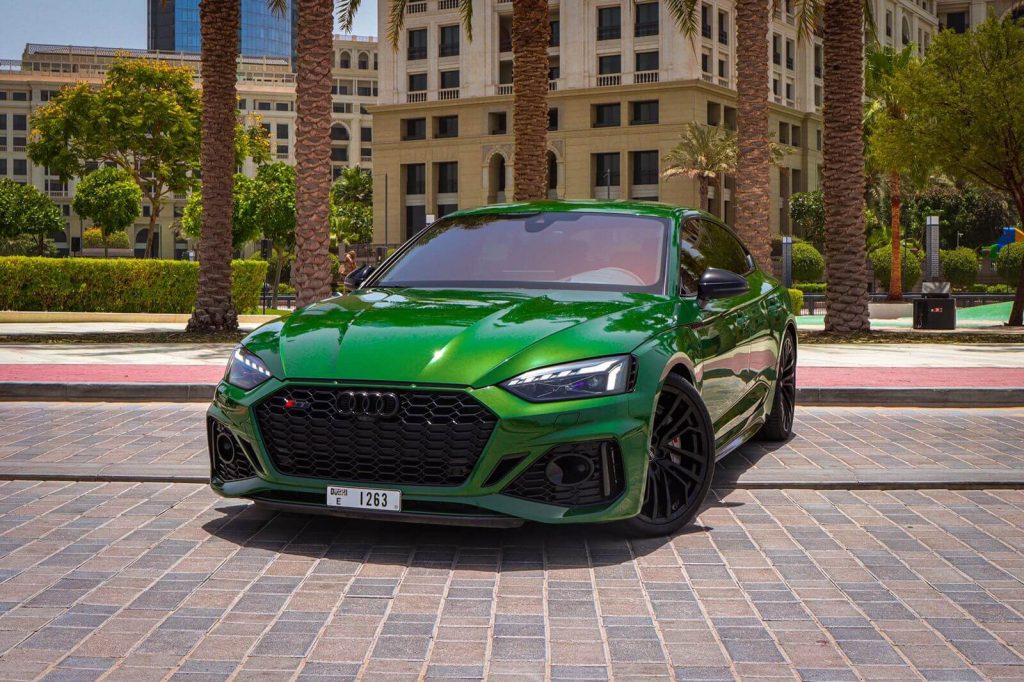 AUDI RS5 2021-Show Motors-Green