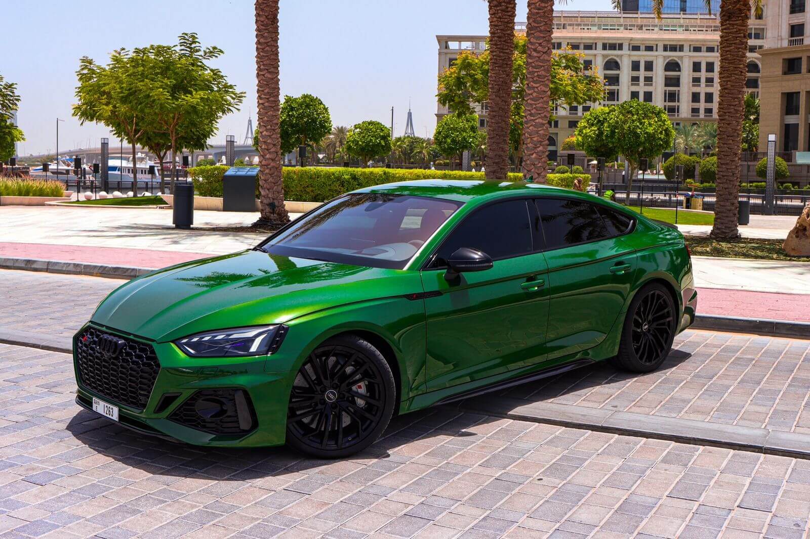 AUDI RS5 2021-Show Motors-Green