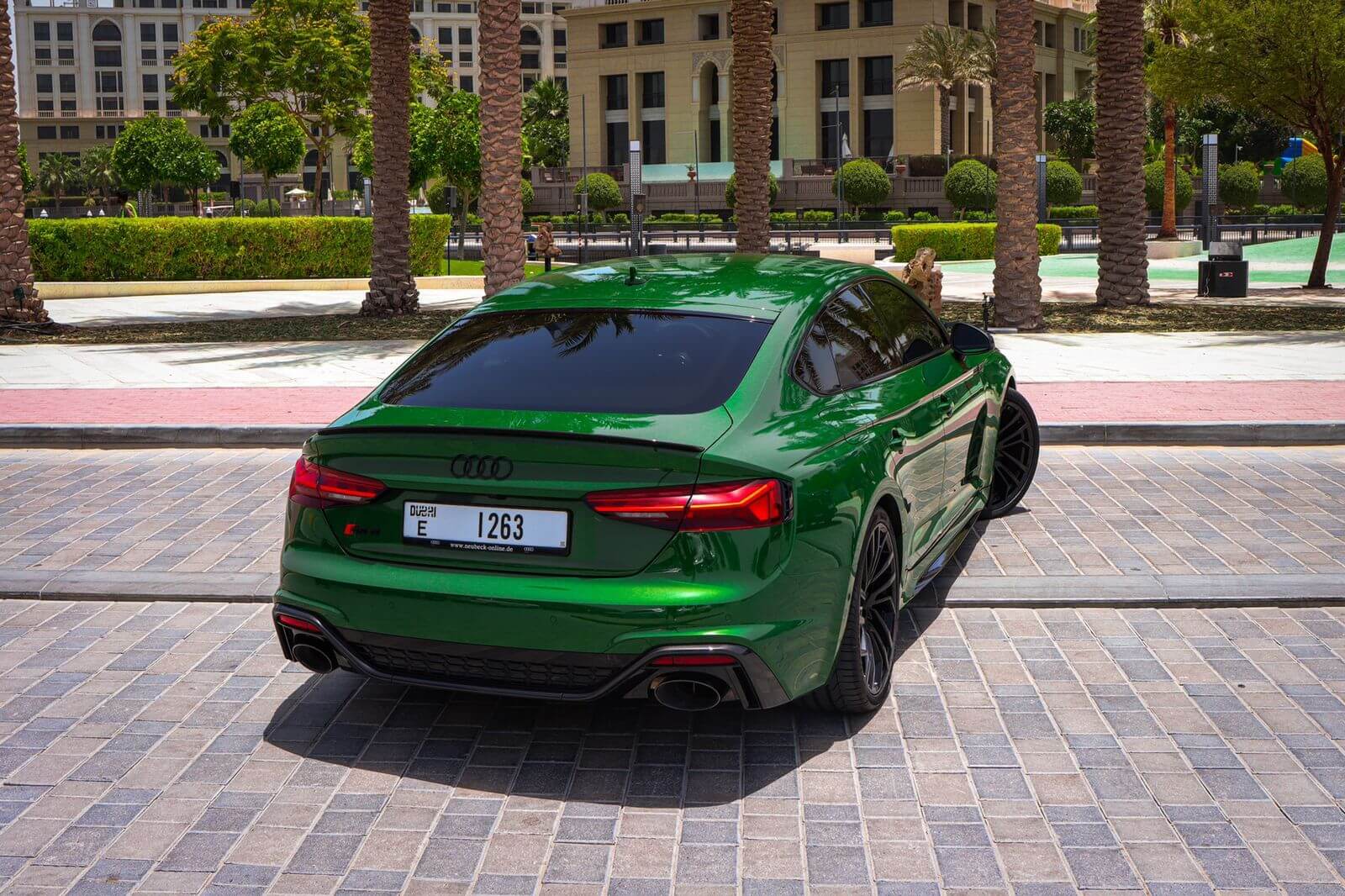 AUDI RS5 2021-Show Motors-Green
