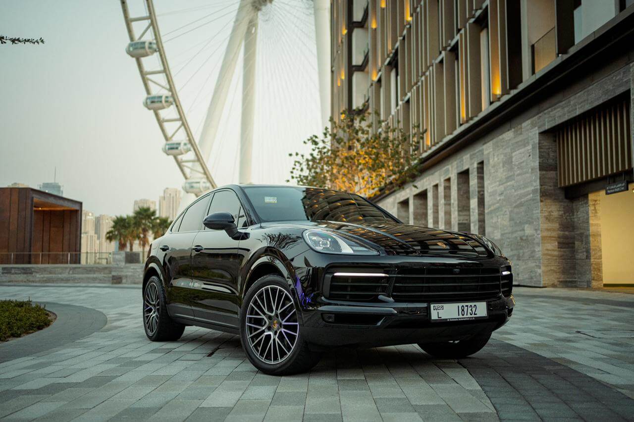 Rent Porsche cayenne coupe 2022 Dubai